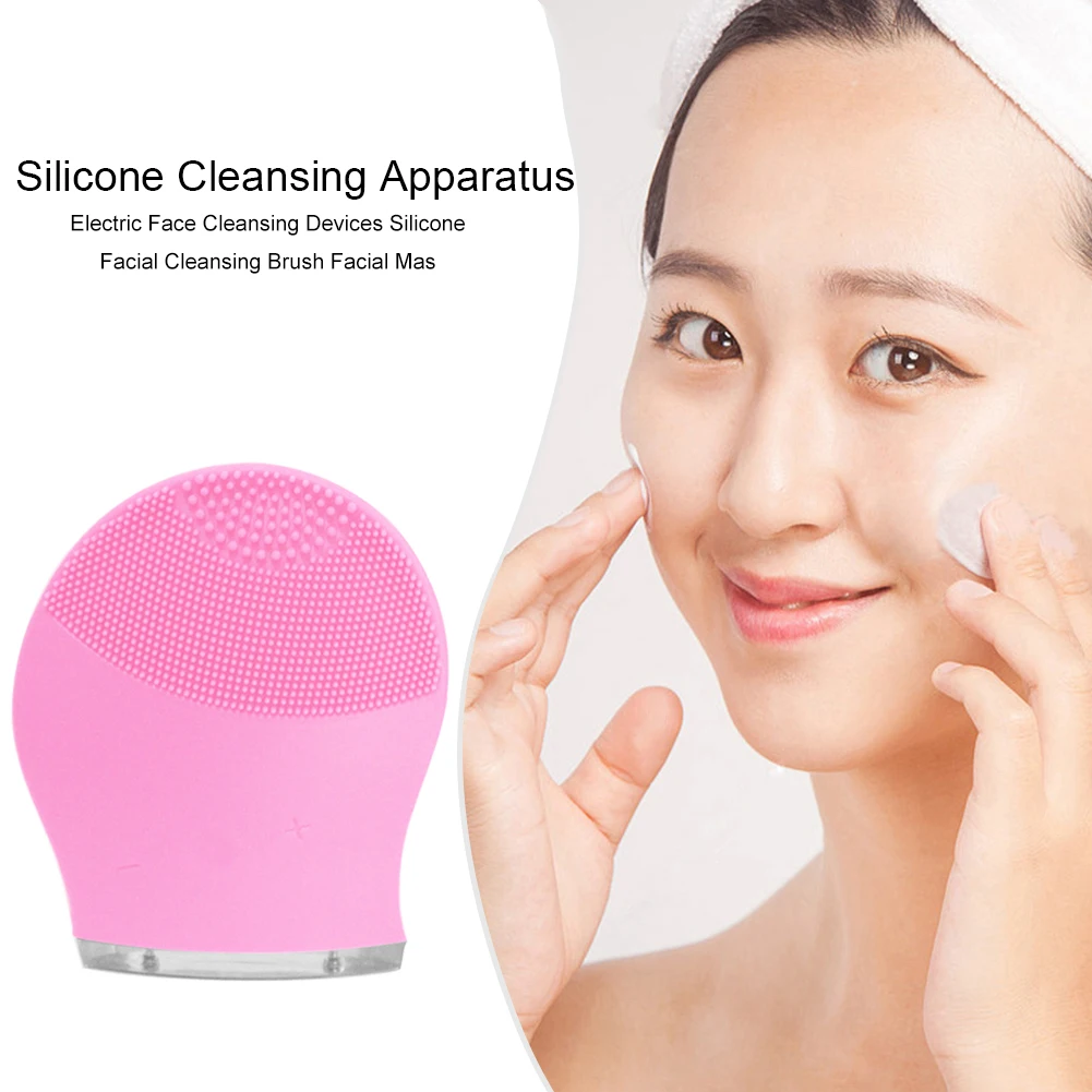 Facial Cleansing Pore Cleaner Electric Apparatus To Blackheads Silicone Facial Washing Apparatus Beauty Apparatus Massage Brush
Facial Cleansing Pore Cleaner Electric Apparatus To Blackheads Silicone Facial Washing Apparatus Beauty Apparatus Massage Brush