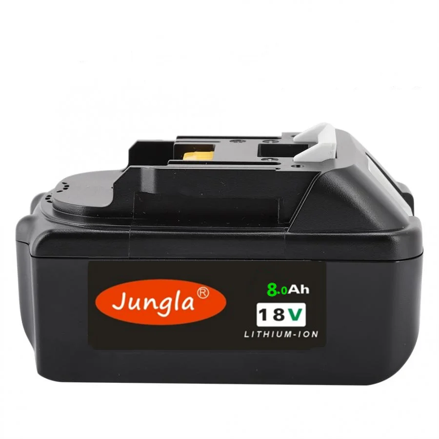 BL1860 18v 8000mAh rechargeable lithium-ion battery with DC18RCT battery charger for MAKITA BL1860 BL1850 BL1830 power tools
BL1860 18v 8000mAh rechargeable lithium-ion battery with DC18RCT battery charger for MAKITA BL1860 BL1850 BL1830 power tools