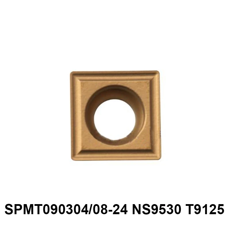 Твердосплавные вставки 10 шт. оригинальный NS9530 SPMT090304-24 SPMT090308-24 T9125 SPMT токарный станок резак токарные инструменты Режущий инструмент
Твердосплавные вставки 10 шт. оригинальный NS9530 SPMT090304-24 SPMT090308-24 T9125 SPMT токарный станок резак токарные инструменты Режущий инструмент