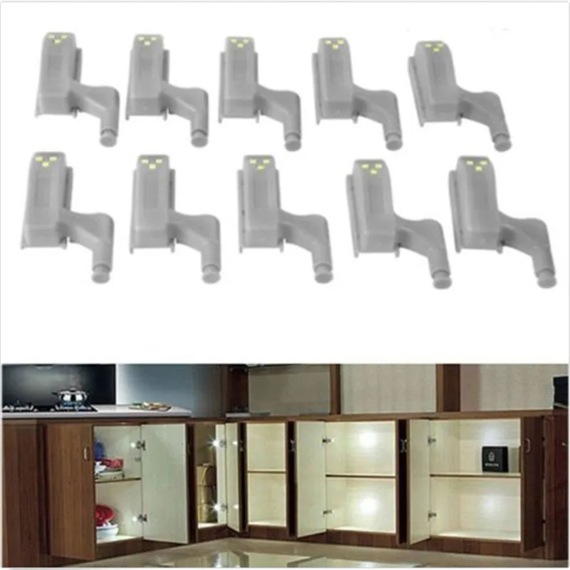 10PCS/20PCS 0.25W Universal Under Cabinet Closet LED Light Cupboard Wardrobe Inner Hinge LED Sensor Lights Kitchen Night Light
10PCS/20PCS 0.25W Universal Under Cabinet Closet LED Light Cupboard Wardrobe Inner Hinge LED Sensor Lights Kitchen Night Light