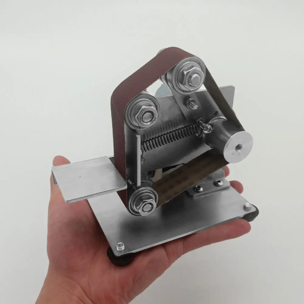 220V 15mm sanding belt Mini Belt Sander Stainless steel 7 Speed Apex Edge Sharpener Electric Metal Wood Polisher GrindingMachine
220V 15mm sanding belt Mini Belt Sander Stainless steel 7 Speed Apex Edge Sharpener Electric Metal Wood Polisher GrindingMachine