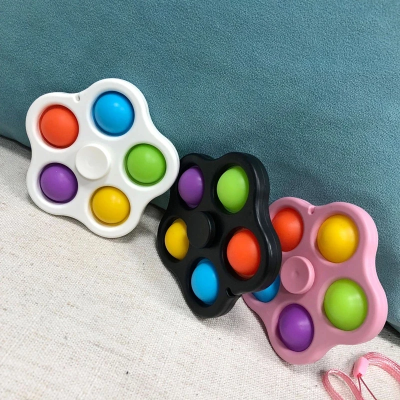 Colorful Pop It 5 Sided Finger Fidget Toys Push Popit Anti Stress Simple Dimple Fidget Spinner Sensory Toy Stress Release
Colorful Pop It 5 Sided Finger Fidget Toys Push Popit Anti Stress Simple Dimple Fidget Spinner Sensory Toy Stress Release