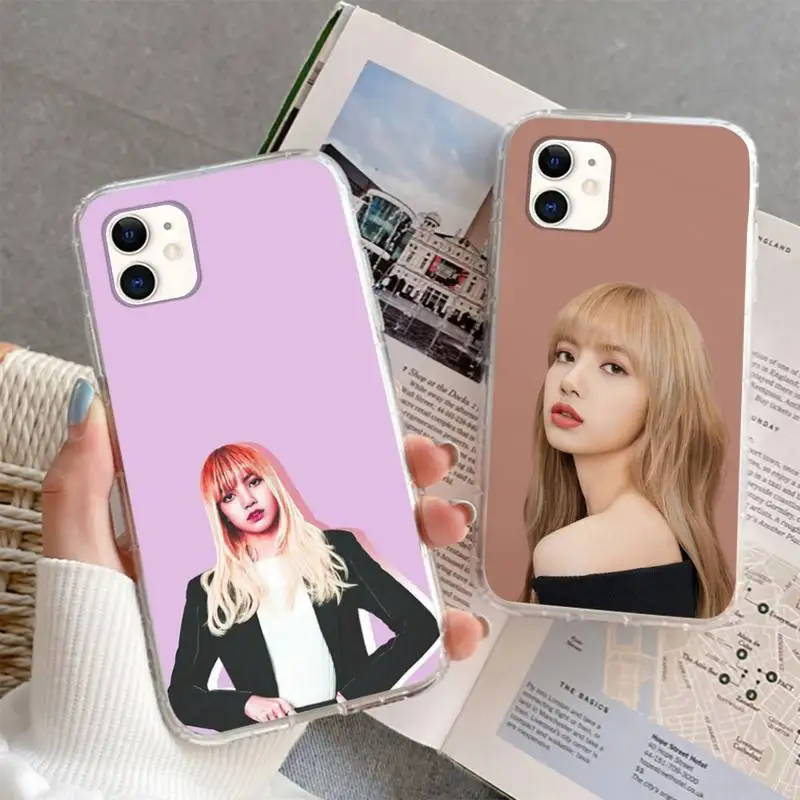 Lisa Kpop Girl Phone Case For iphone 5s 6 7 8 11 12 plus xsmax xr pro mini se soft Transparent Cover Fundas Coque
Lisa Kpop Girl Phone Case For iphone 5s 6 7 8 11 12 plus xsmax xr pro mini se soft Transparent Cover Fundas Coque