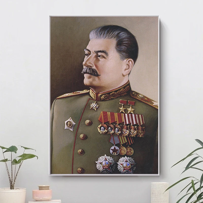Joseph Stalin Portrait HD Wall Art Pictures Canvas Painting Posters and Prints Scandinavian for Living Room Cuadros Home Decor
Joseph Stalin Portrait HD Wall Art Pictures Canvas Painting Posters and Prints Scandinavian for Living Room Cuadros Home Decor