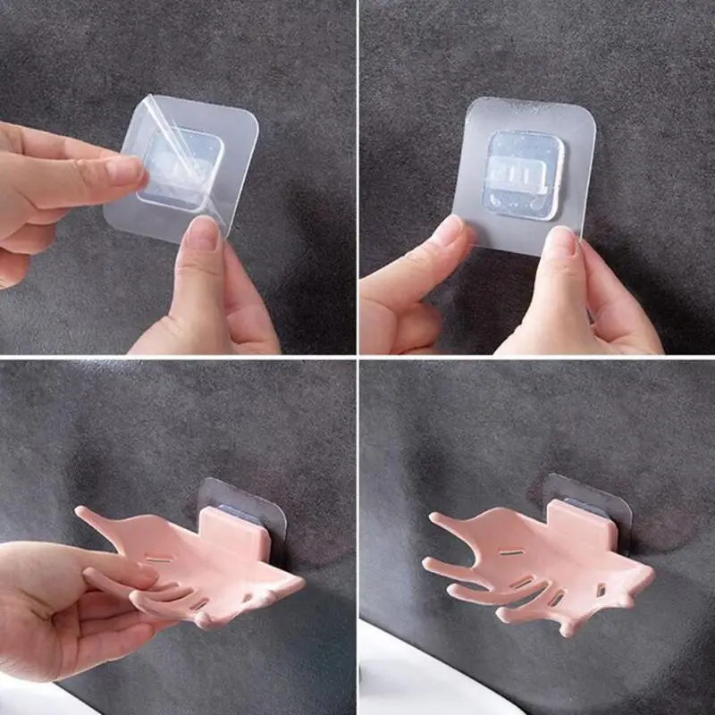 Hollow Design Punch-free Soap Box Bathroom Drain Soap Holder Wall Hanging Rack Sponge Box Dispenser Holder Bathroom Accessories
Hollow Design Punch-free Soap Box Bathroom Drain Soap Holder Wall Hanging Rack Sponge Box Dispenser Holder Bathroom Accessories