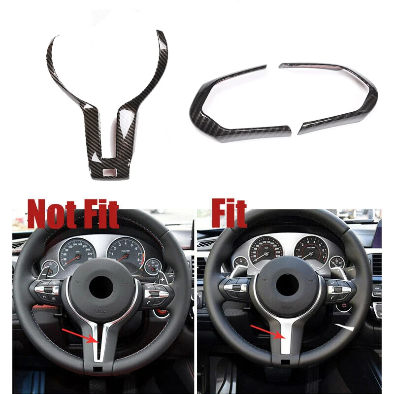 Car Steering Wheel Carbon Fiber Decoration Cover Trim Frame Sticker For BMW F22 F30 F32 F10 F15X5 F16X6 M Car Accessories
Car Steering Wheel Carbon Fiber Decoration Cover Trim Frame Sticker For BMW F22 F30 F32 F10 F15X5 F16X6 M Car Accessories