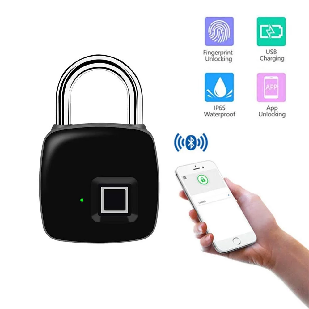 Умный Bluetooth-замок с отпечатком пальца, водонепроницаемый замок без ключа для тренажерного зала, шкафчика, наружной двери, рюкзака, чемодана, ...
Умный Bluetooth-замок с отпечатком пальца, водонепроницаемый замок без ключа для тренажерного зала, шкафчика, наружной двери, рюкзака, чемодана, ...