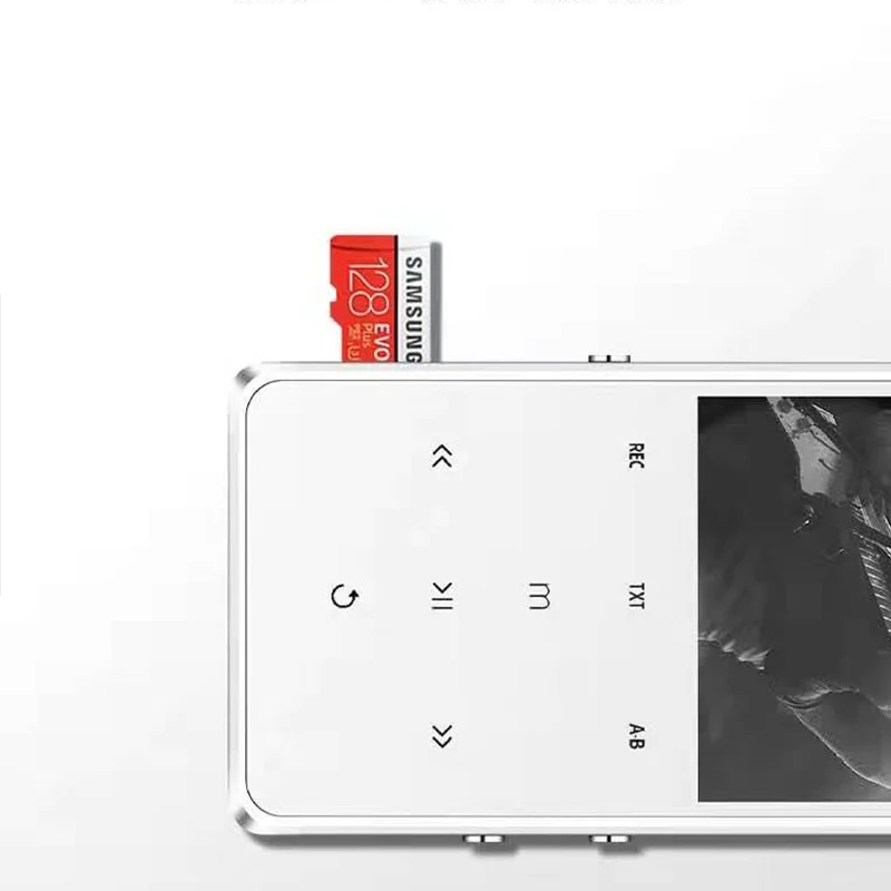 X8 металлический сенсорный экран MP4 Bluetooth музыкальный плеер для спорта бега