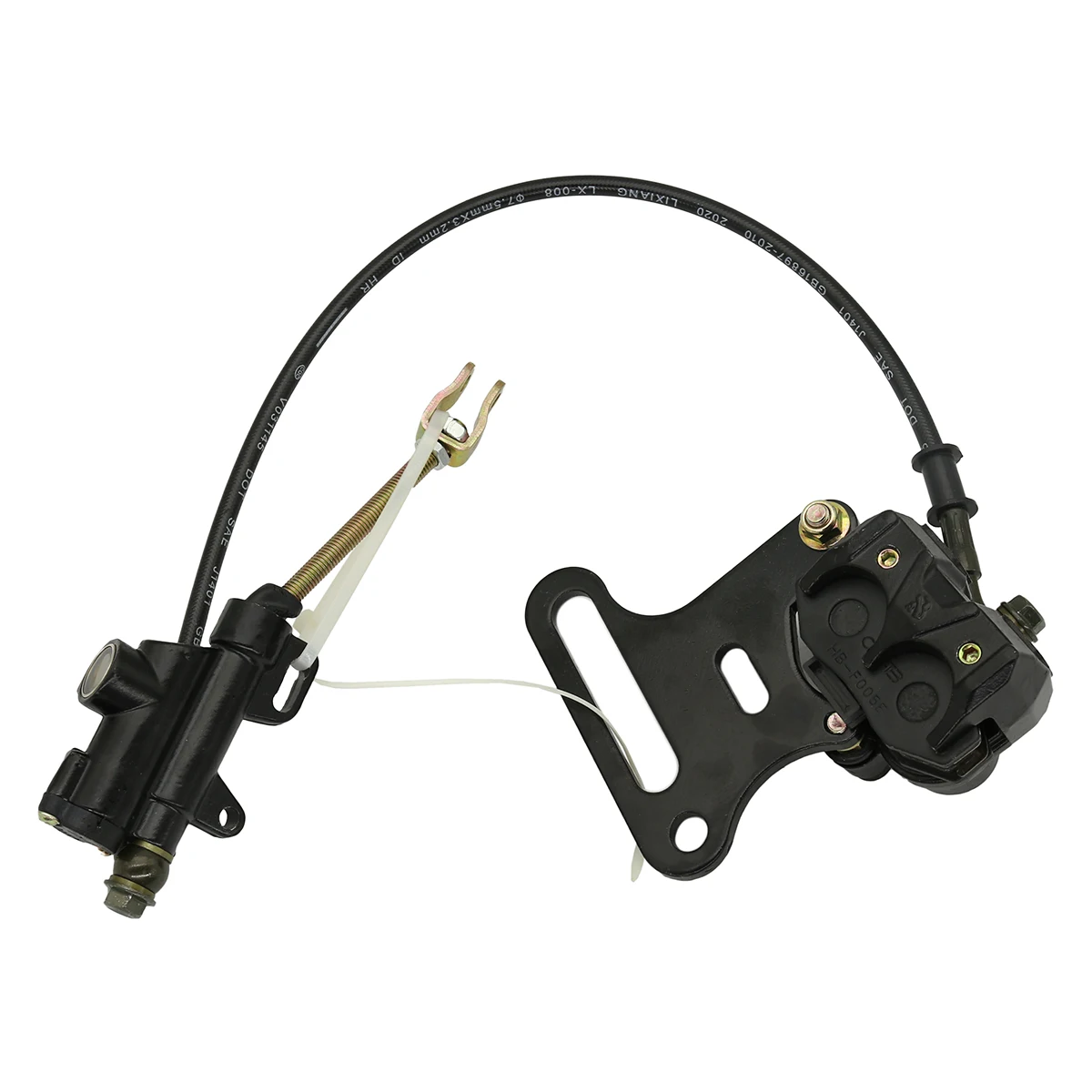 

Hydraulic Rear Disc Brake Master Cylinder Caliper System for 110cc 125cc Motorcycle Scooter Moped Dirt Pit Bike