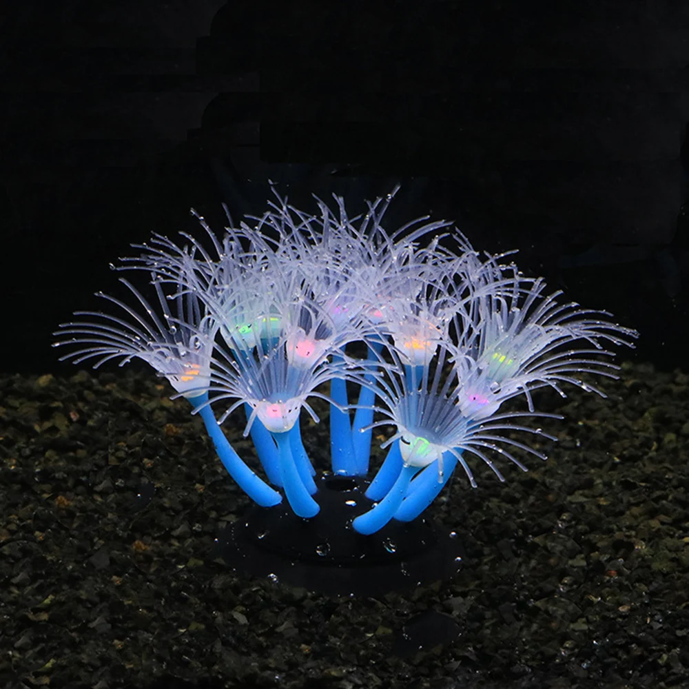 Sunflower Corals Soft Silica Gel Aquarium Decor Glow In The Dark Glowing Coral Ornaments For Fish Tank Decor Landscape Decor
Sunflower Corals Soft Silica Gel Aquarium Decor Glow In The Dark Glowing Coral Ornaments For Fish Tank Decor Landscape Decor