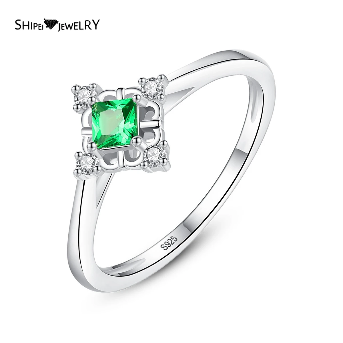 Shipei Romantic Cute 925 Sterling Silver Emerald Ruby Gemstone Wedding Engagement Fine Jewelry White Gold Rings Wholesale
Shipei Romantic Cute 925 Sterling Silver Emerald Ruby Gemstone Wedding Engagement Fine Jewelry White Gold Rings Wholesale