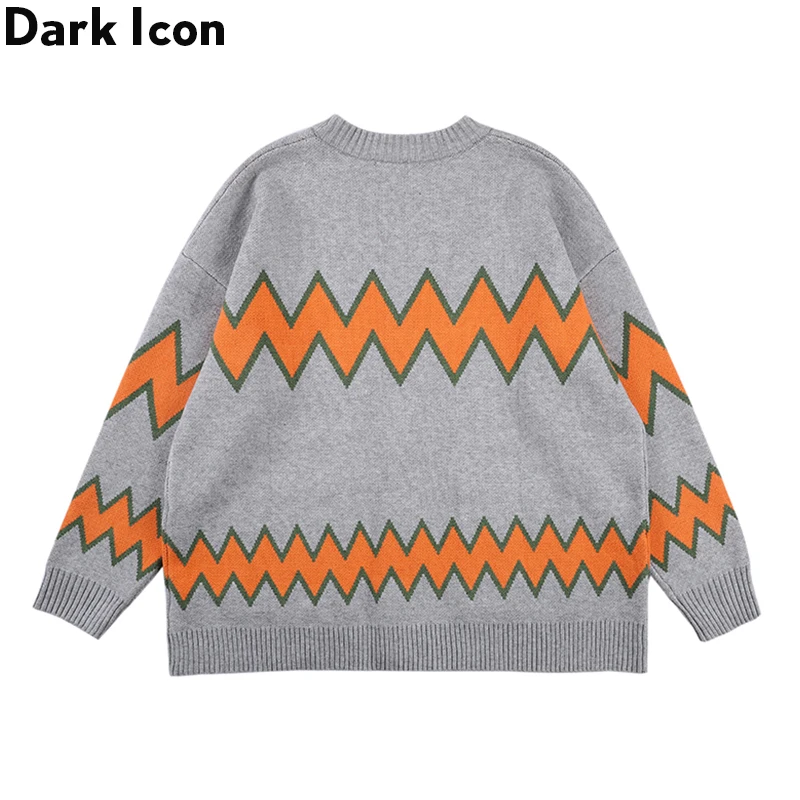 Кардиган с геометрическим рисунком Dark Icon свитер для мужчин и женщин винтажный
