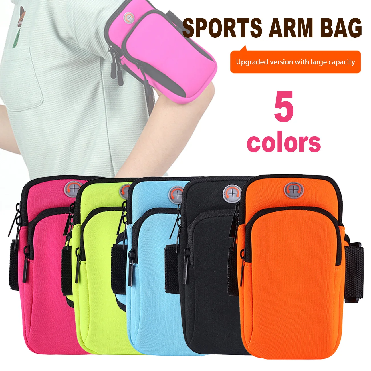 Sports Arm Bag Running Mobile Phone Arm Bags Waterproof Fitness Arm Pouch for Men Women Jogging Outdoor Accessories
Sports Arm Bag Running Mobile Phone Arm Bags Waterproof Fitness Arm Pouch for Men Women Jogging Outdoor Accessories