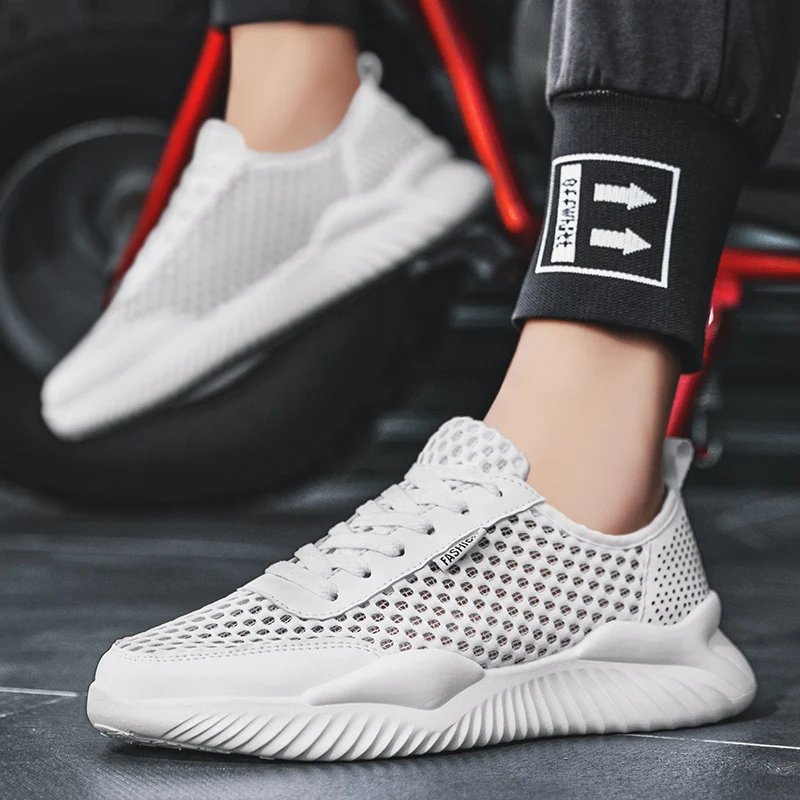 Sneakers Running Shoes For Men sneakers Mesh Black Shoes Man's Summer Breathable Zapatillas Deportivas Lightweight Lace-Up shoes
Sneakers Running Shoes For Men sneakers Mesh Black Shoes Man's Summer Breathable Zapatillas Deportivas Lightweight Lace-Up shoes