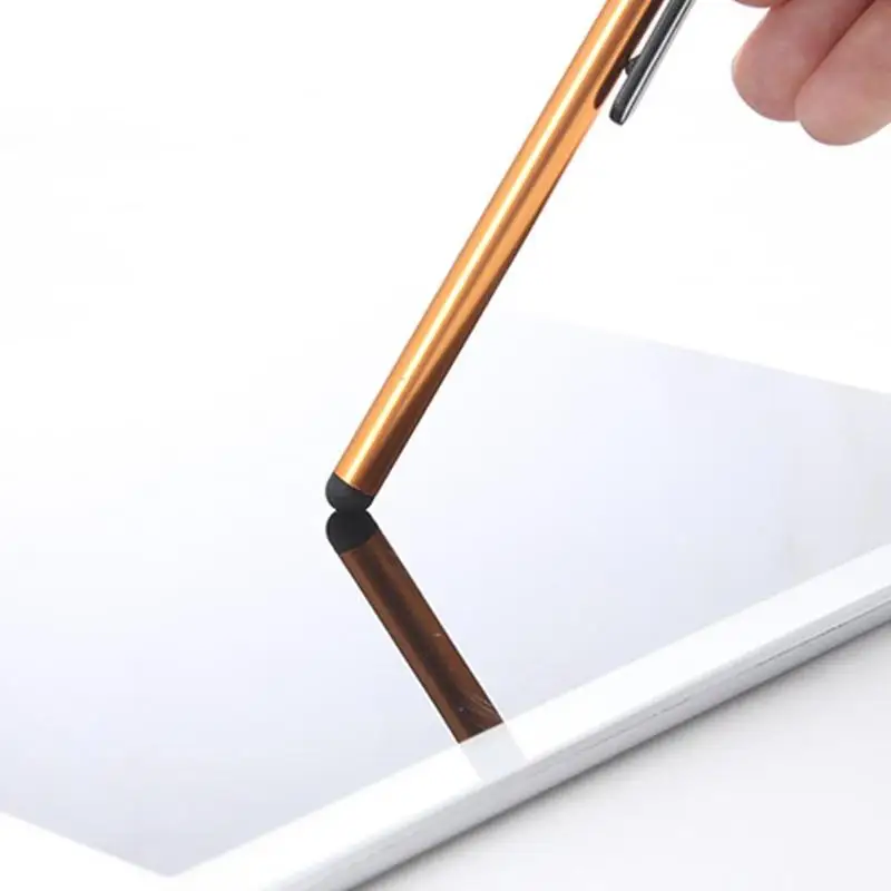 1PC Fiber Capacitive Stylus Pen Metal Screen Pens for All Capacitive screen Smart Phone Tablet Drop Shipping Radom color
1PC Fiber Capacitive Stylus Pen Metal Screen Pens for All Capacitive screen Smart Phone Tablet Drop Shipping Radom color