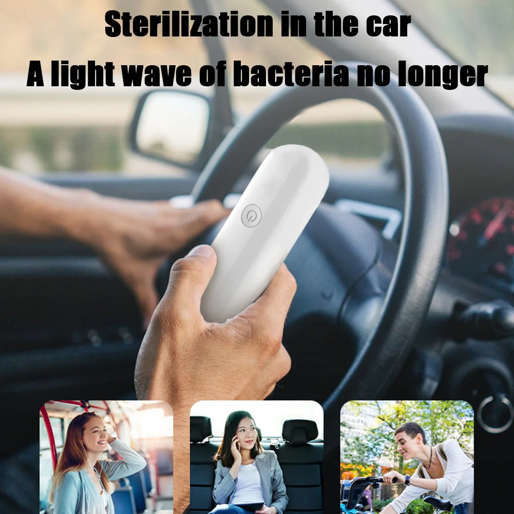 Portable UV Disinfection Wand Rechargeable UVC Light Handheld Sanitizer for Home Office Ultraviolet Lamps UV Light Sterilizer
Portable UV Disinfection Wand Rechargeable UVC Light Handheld Sanitizer for Home Office Ultraviolet Lamps UV Light Sterilizer