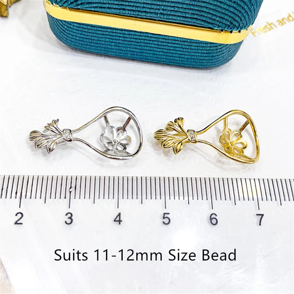 DIY Pendant base connection Discovery of Jewelry Making Only Pendant Fitting S925 Sterling silver , No Pearl No Chain
DIY Pendant base connection Discovery of Jewelry Making Only Pendant Fitting S925 Sterling silver , No Pearl No Chain