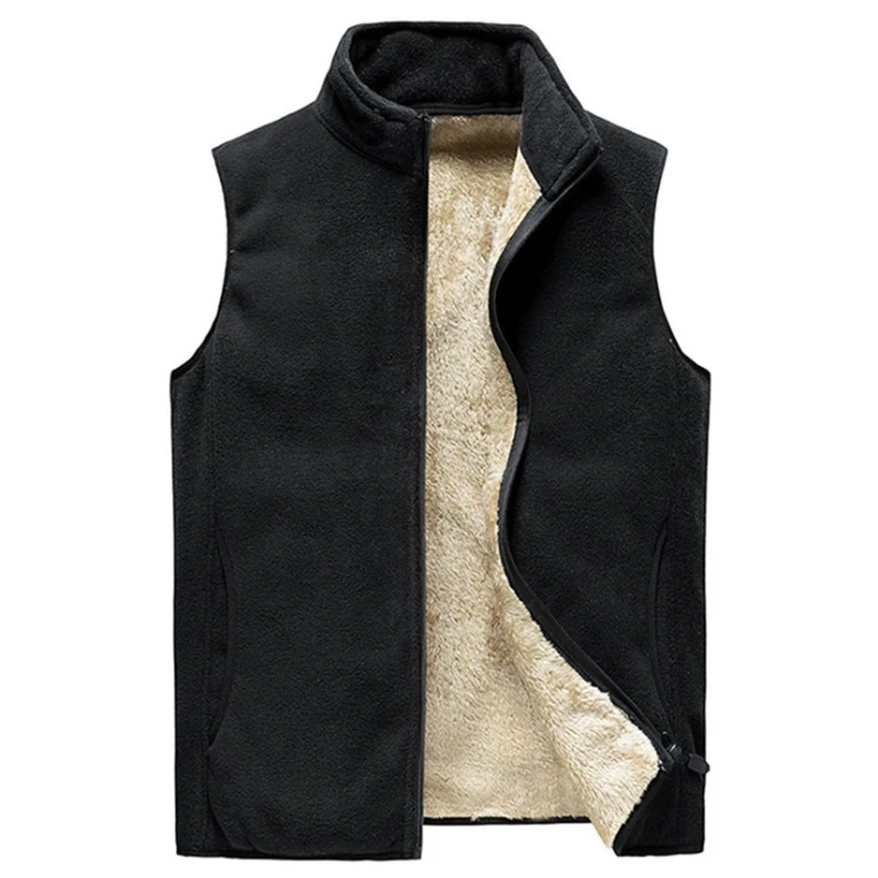 2020 Newest Men's Vest Autumn Winter Fleece Solid Color Waistcoat Casual Zipper Men Jacket Sleeveless Vest Oversize 8XL
2020 Newest Men's Vest Autumn Winter Fleece Solid Color Waistcoat Casual Zipper Men Jacket Sleeveless Vest Oversize 8XL