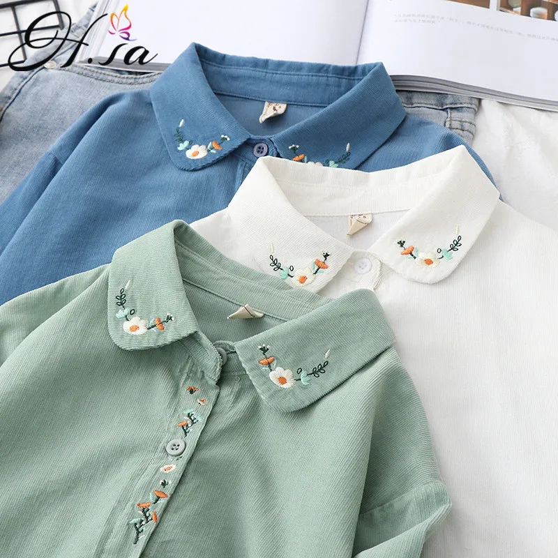Hsa camisas de mujer блузка 2021 для женщин с длинными рукавами с цветами и вышивкой; Летнее Блузка и рубашки белого blusas mujer de moda
Hsa camisas de mujer блузка 2021 для женщин с длинными рукавами с цветами и вышивкой; Летнее Блузка и рубашки белого blusas mujer de moda