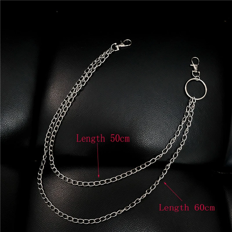 Personality Fashion Trousers Chain Classic Jeans Pant Chains Punk Men Women Hip-hop Chains Cool Party Waist Chain Keychain
Personality Fashion Trousers Chain Classic Jeans Pant Chains Punk Men Women Hip-hop Chains Cool Party Waist Chain Keychain