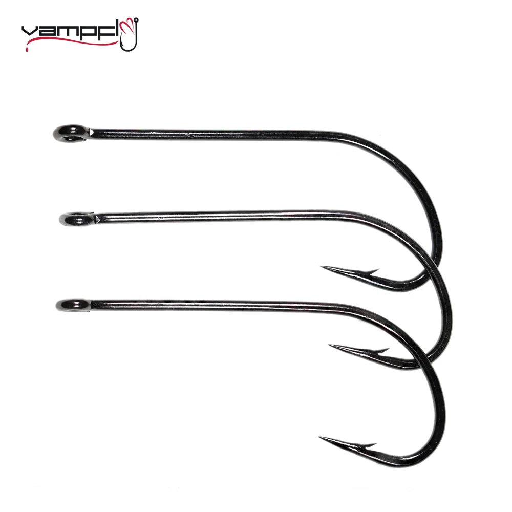 Vampfly 50pcs Stinger Deer Hair Standard Fly Tying Hook 2X Long Hook For Pike Bass Fly Larger Saltwater Shrimps Fly
Vampfly 50pcs Stinger Deer Hair Standard Fly Tying Hook 2X Long Hook For Pike Bass Fly Larger Saltwater Shrimps Fly