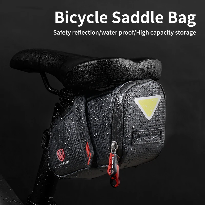 WHeeL UP 2021 Waterproof Reflective Bicycle TPU Bag MTB Road Bag Bicycle Accessories Panniers Bicycle Shockproof Saddle Bike Bag
WHeeL UP 2021 Waterproof Reflective Bicycle TPU Bag MTB Road Bag Bicycle Accessories Panniers Bicycle Shockproof Saddle Bike Bag