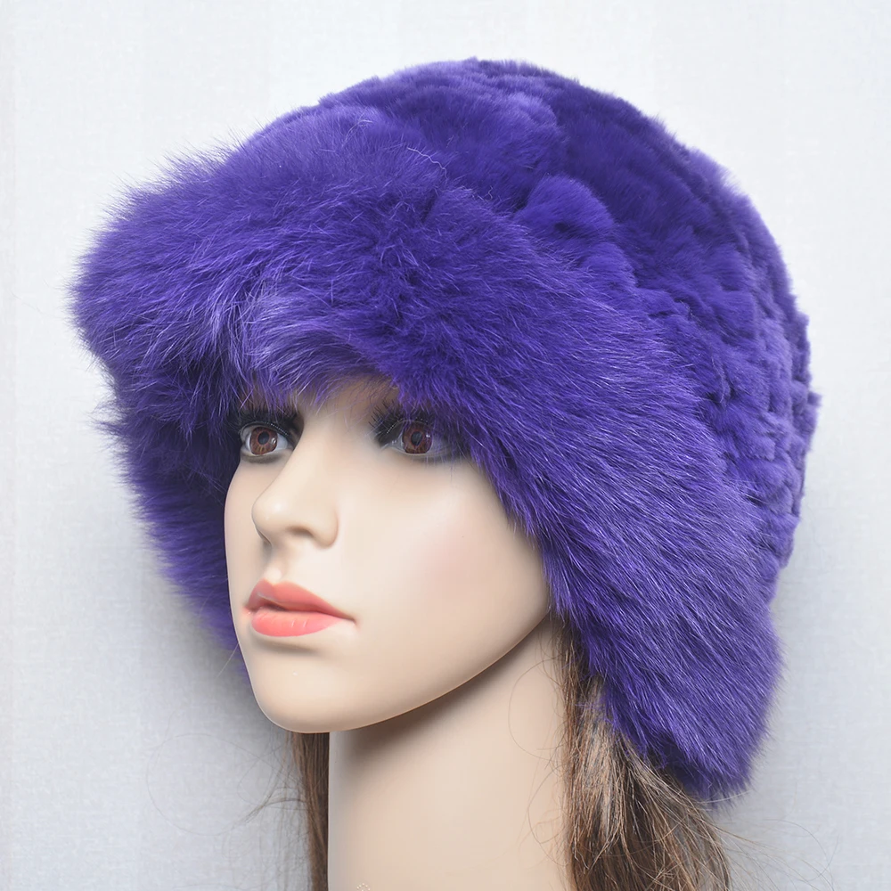 New Luxury Knitted Real Genuine Fox Fur Hats Women Beanies Solid Rex Rabbit Fur Caps Winter Lady Party Fashion Fur Hat Skullies
New Luxury Knitted Real Genuine Fox Fur Hats Women Beanies Solid Rex Rabbit Fur Caps Winter Lady Party Fashion Fur Hat Skullies