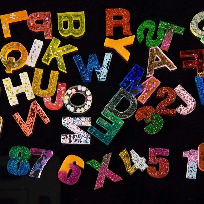 1 Set DIY Crystal Epoxy Resin Mold Letter Number Keychain Pendant Silicone Mould Drop shipping
1 Set DIY Crystal Epoxy Resin Mold Letter Number Keychain Pendant Silicone Mould Drop shipping