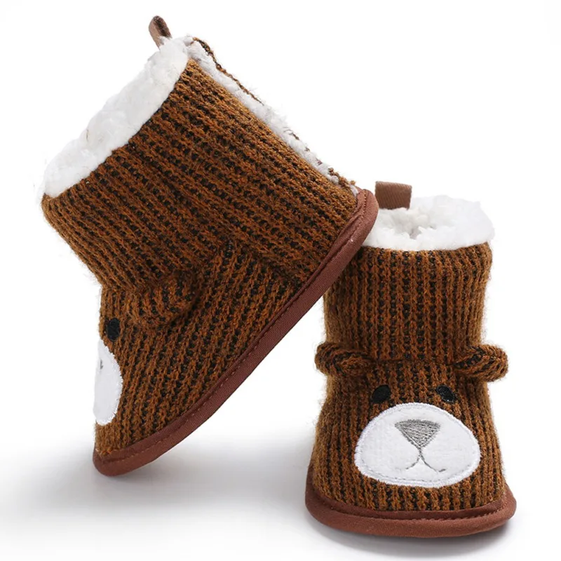 Winter Super Keep Warm Infant Toddler Breathable Comfortable Soft Booty Newborn Baby Crib Snow Knitting Cute Cartoon Bear Shoes
Winter Super Keep Warm Infant Toddler Breathable Comfortable Soft Booty Newborn Baby Crib Snow Knitting Cute Cartoon Bear Shoes