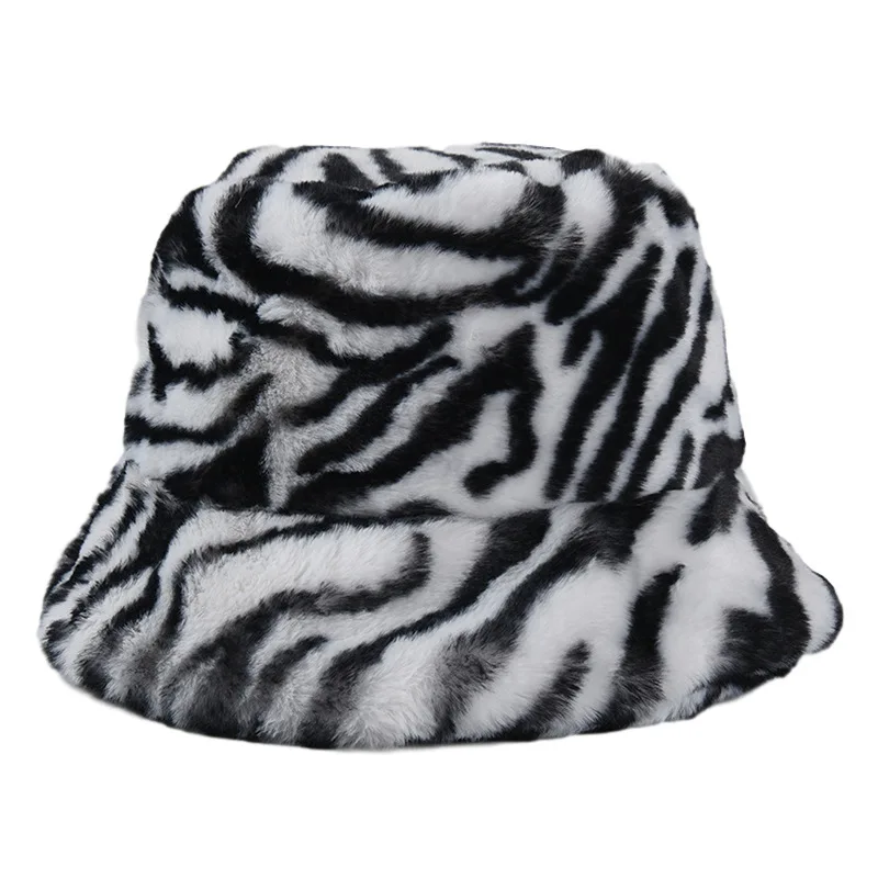 New Fashion Winter Zebra Print Fur Plush Bucket Hats Women Outdoor Warm Soft Velvet Fisherman Hat Lady Girl INS Vintage Panama
New Fashion Winter Zebra Print Fur Plush Bucket Hats Women Outdoor Warm Soft Velvet Fisherman Hat Lady Girl INS Vintage Panama