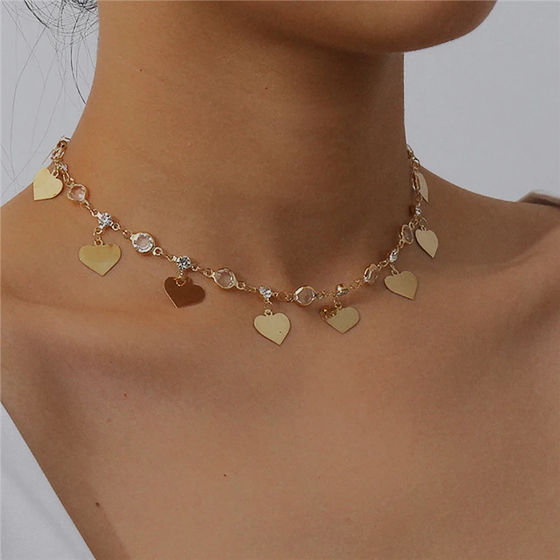 Luokey Fashion Necklace For Women Moon Star Evil Eye Lip Choker Necklace Unique Enamel Charm Jewelry Gifts Collares De Moda 2020
Luokey Fashion Necklace For Women Moon Star Evil Eye Lip Choker Necklace Unique Enamel Charm Jewelry Gifts Collares De Moda 2020