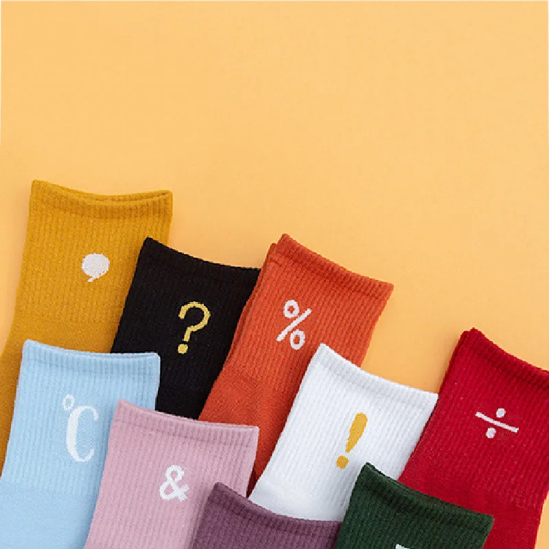 Korean Style socks Harajuku Lovely Women sock Kawaii Girls Funny Socks Sweet Cotton Punctuation Mark Casual Short Socks
Korean Style socks Harajuku Lovely Women sock Kawaii Girls Funny Socks Sweet Cotton Punctuation Mark Casual Short Socks
