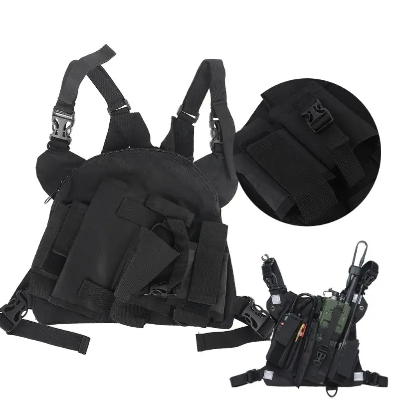 Double Radio Shoulder Holster Chest Harness Holder for Baofeng UV-5R UV-82 UV-9R PLUS Walkie Talkie Rescue Essentials
Double Radio Shoulder Holster Chest Harness Holder for Baofeng UV-5R UV-82 UV-9R PLUS Walkie Talkie Rescue Essentials