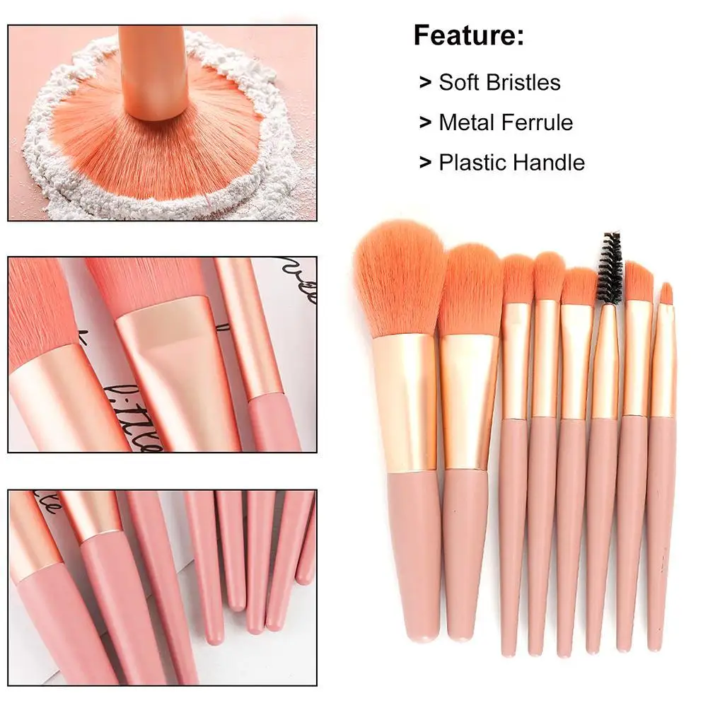 Cosmetics Beauty Makeup Brush And Tool Kit For Mixing Eyeshadow Powder Of 10 Pieces Foundation Blusher O5L7
Cosmetics Beauty Makeup Brush And Tool Kit For Mixing Eyeshadow Powder Of 10 Pieces Foundation Blusher O5L7