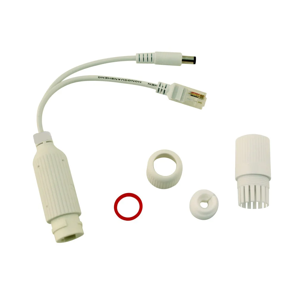 POE Splitter Power Over Ethernet 10/100mbps IEEE802.3AF 12V/1A for HD IP Camera & NVR Surveillance System | Безопасность и