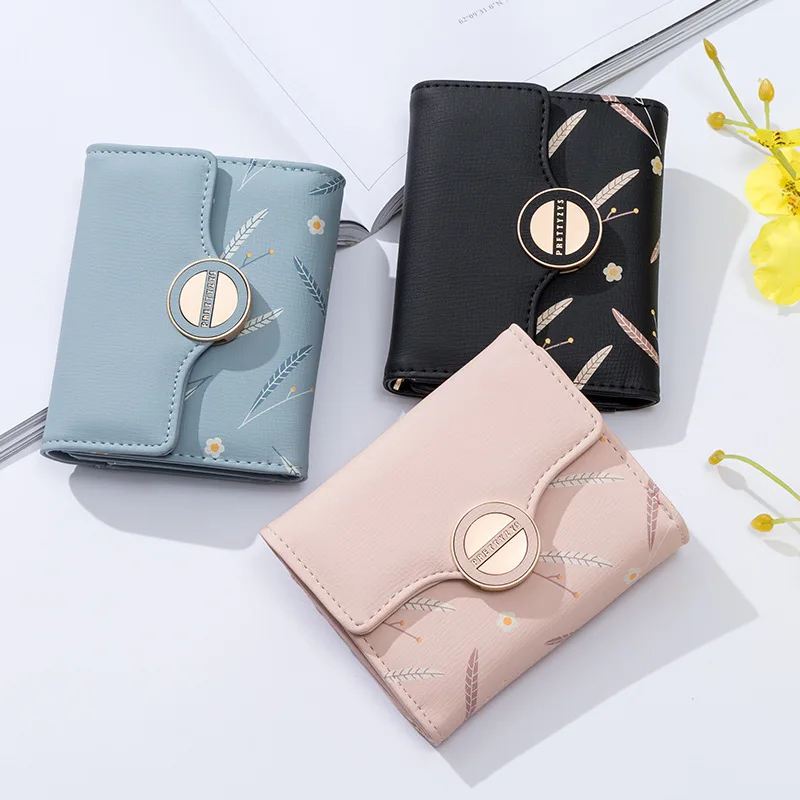 2020 new ladies card holder coin bag wallet women short three-fold fashion women's folding simple coin purse
2020 new ladies card holder coin bag wallet women short three-fold fashion women's folding simple coin purse