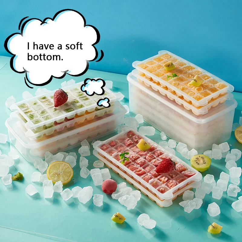 Hot Sale Ice Cube Tray Ice Cube Maker DIY Homemade Freezer Ice Lolly Mould for Kitchen
Hot Sale Ice Cube Tray Ice Cube Maker DIY Homemade Freezer Ice Lolly Mould for Kitchen