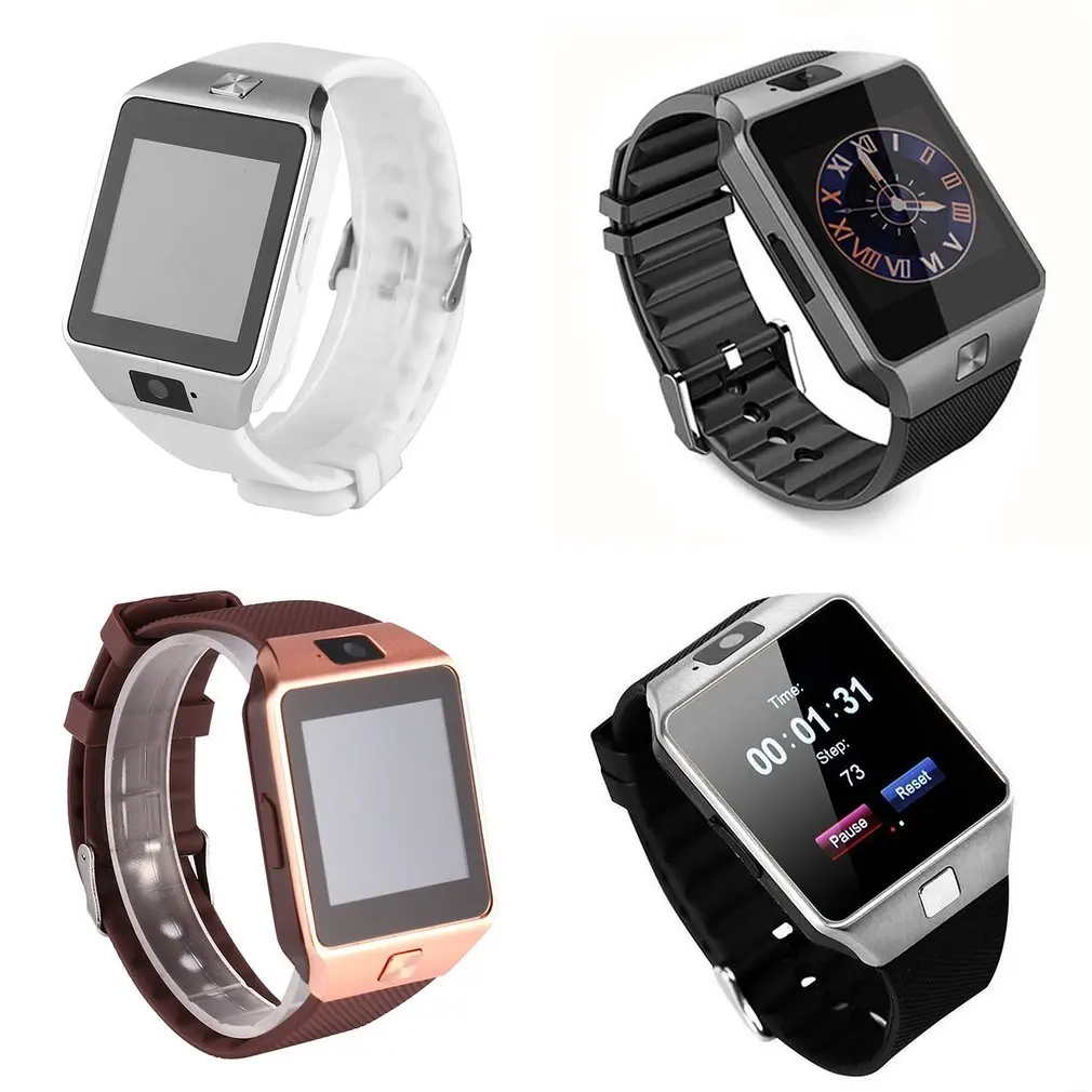 Smartwatch DZ09 Smart Watch Support TF Card SIM Camera Sport Bluetooth Wristwatch for Samsung Huawei Xiaomi Android Phone
Smartwatch DZ09 Smart Watch Support TF Card SIM Camera Sport Bluetooth Wristwatch for Samsung Huawei Xiaomi Android Phone