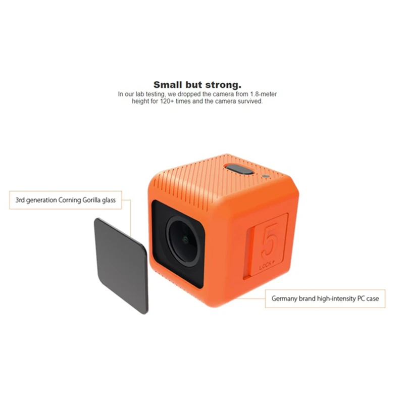 RunCam 5 12MP самая маленькая 4 K камера HD Запись 145 градусов NTSC/PAL 16:9/4:3 переключаемая FPV