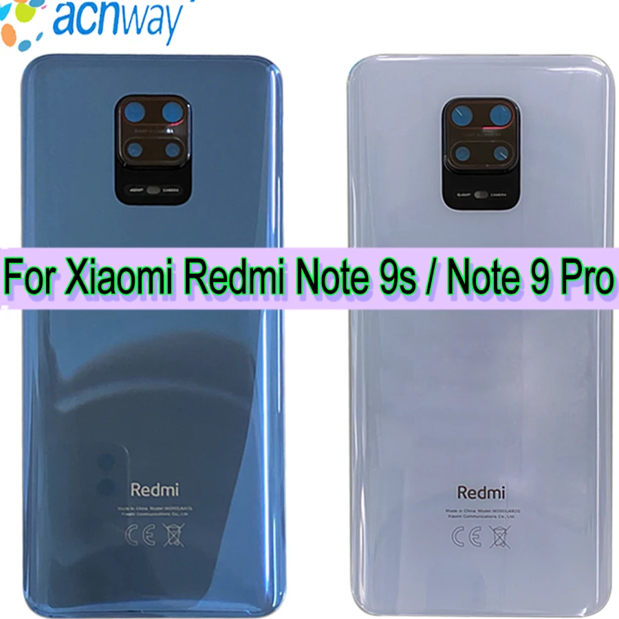 Original For Xiaomi Redmi Note 9s Battery Cover Back Glass Panel Rear Housing For Xiaomi Redmi Note 9 Pro Back Battery Cover
Original For Xiaomi Redmi Note 9s Battery Cover Back Glass Panel Rear Housing For Xiaomi Redmi Note 9 Pro Back Battery Cover