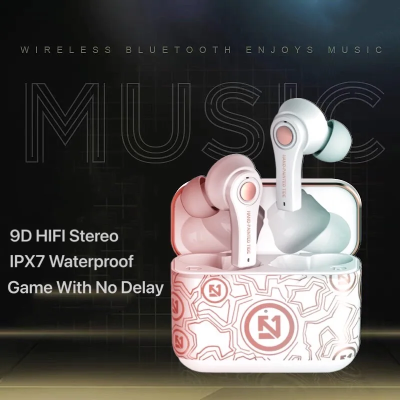 High Quality TWS Wireless Bluetooth 5.0 Headphones 9D Hifi Stereo White Sports Waterproof Earphones Earbuds With Microphone
High Quality TWS Wireless Bluetooth 5.0 Headphones 9D Hifi Stereo White Sports Waterproof Earphones Earbuds With Microphone