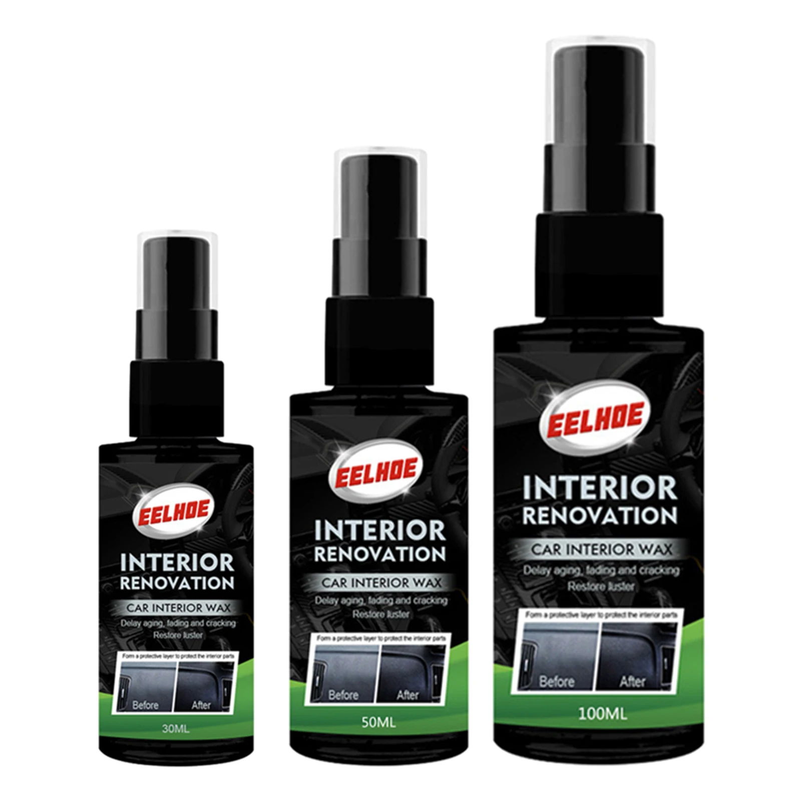 Automotive Interior Plastic Retreading Agent Wax Polish Spray Refurbishing Agent Polishes Accessories Tool for Car Maintenance 
Automotive Interior Plastic Retreading Agent Wax Polish Spray Refurbishing Agent Polishes Accessories Tool for Car Maintenance