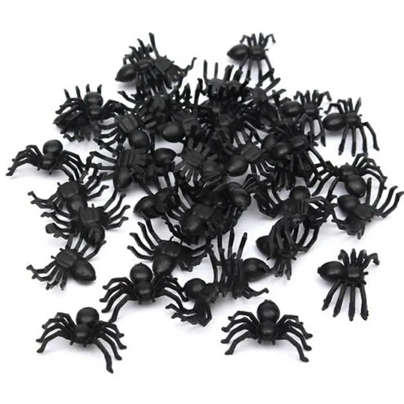 50pcs Horror Black Spider Haunted House Spider Web Bar Party Decoration Supplies Simulation Tricky Toy Halloween Decoration
50pcs Horror Black Spider Haunted House Spider Web Bar Party Decoration Supplies Simulation Tricky Toy Halloween Decoration