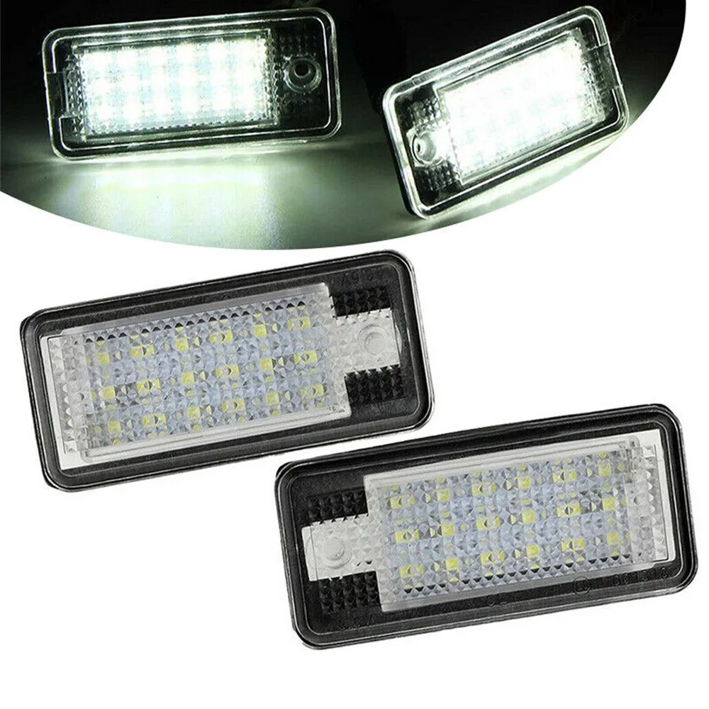 1 Pair Car LED License Number Plate Light For A3 8P S3 A4 B6 B7 A6 S6 A8 RS4 Q7 7000K Xenon White Car License Plate Lights
1 Pair Car LED License Number Plate Light For A3 8P S3 A4 B6 B7 A6 S6 A8 RS4 Q7 7000K Xenon White Car License Plate Lights