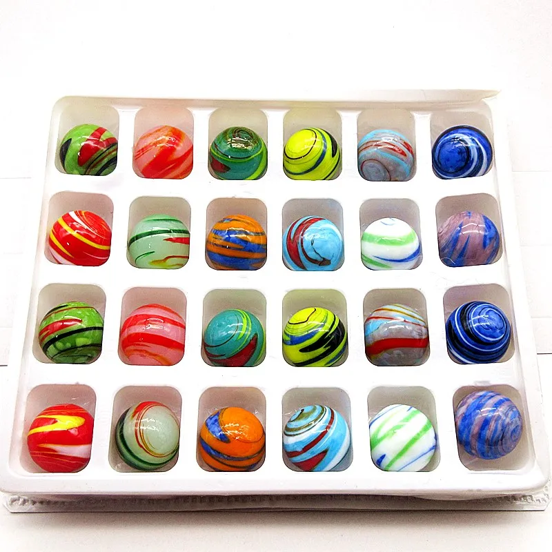 16mm Handmade Glass Marbles Balls Ornament Fish Tank Vase Aquarium Home Decor Accessories Game Toy Gifts For Kids Children 24PCS
16mm Handmade Glass Marbles Balls Ornament Fish Tank Vase Aquarium Home Decor Accessories Game Toy Gifts For Kids Children 24PCS