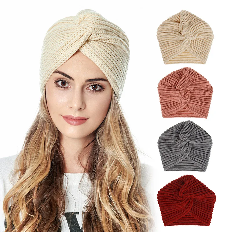Solid Color Imitation Cashmere Braided Hair Band Knitted Comfortable Women Hat High-elastic Keep Warm Twisted Knot For Winter 
Solid Color Imitation Cashmere Braided Hair Band Knitted Comfortable Women Hat High-elastic Keep Warm Twisted Knot For Winter