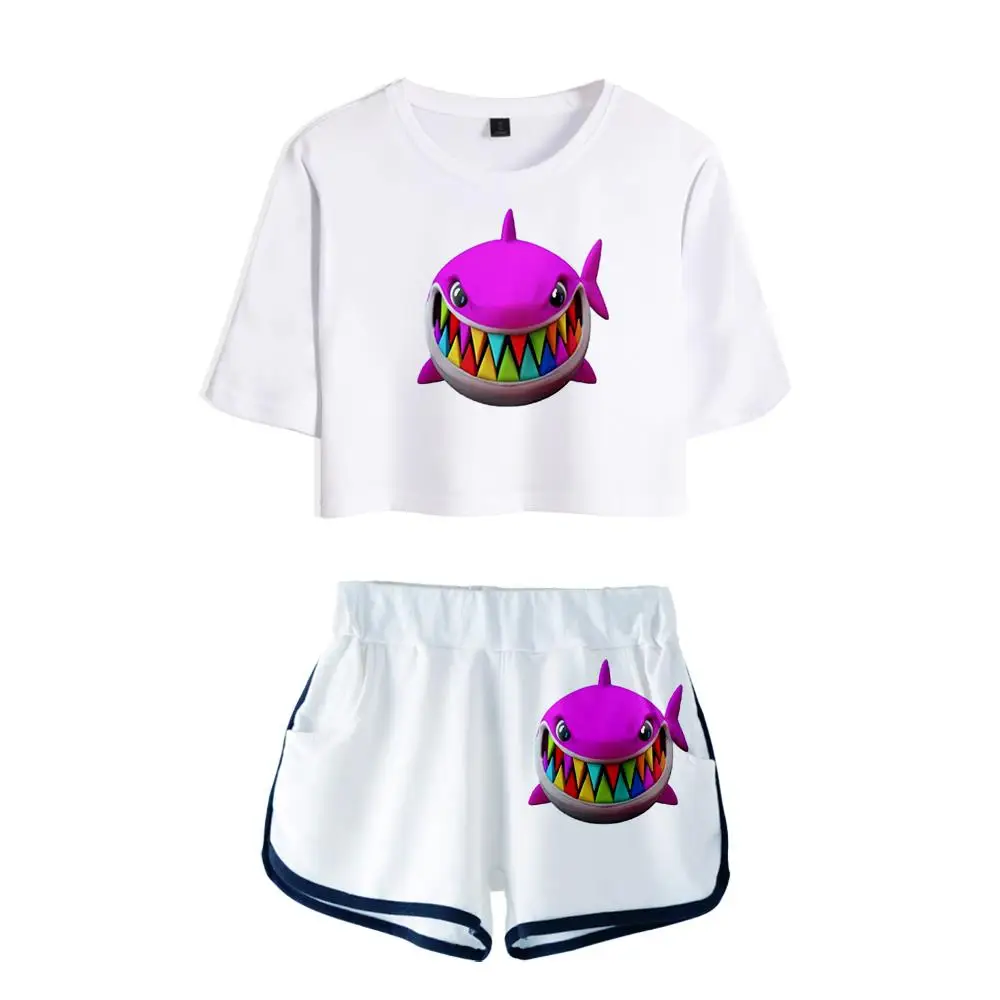 Fashion new 3D 6IX9INE belly button T-shirt + shorts female two-piece suit comfortable 3d 6IX9INE girl hip-hop sexy costume
Fashion new 3D 6IX9INE belly button T-shirt + shorts female two-piece suit comfortable 3d 6IX9INE girl hip-hop sexy costume