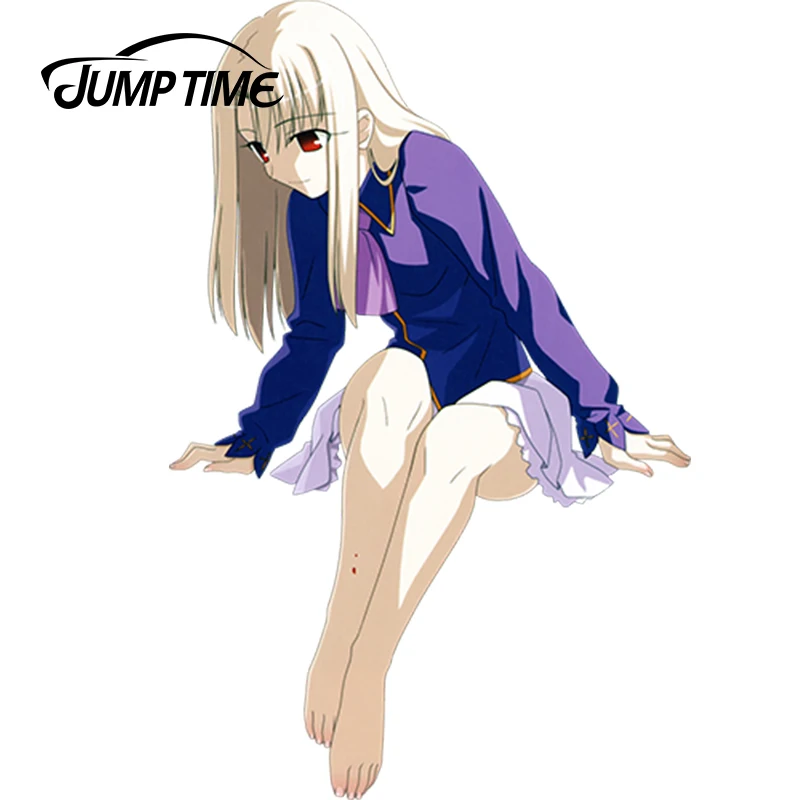 JumpTime 13 см x 8 5 аниме Fate stay night Illyasviel von Einzbern Винил JDM автомобиля Стикеры