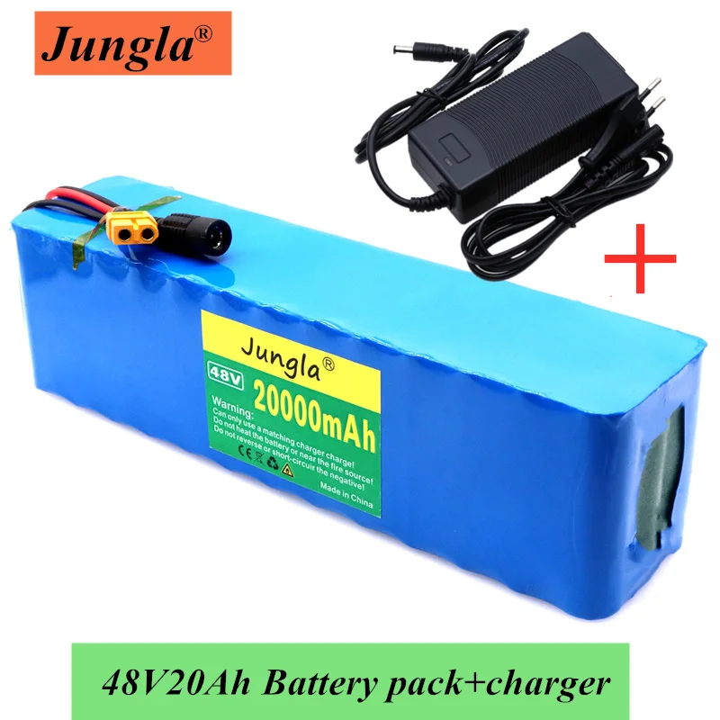 New Original 48v 20Ah 1000w 13S3P 20000mah lithium ion battery 54.6v electric scooter with BMS + charger | Электроника