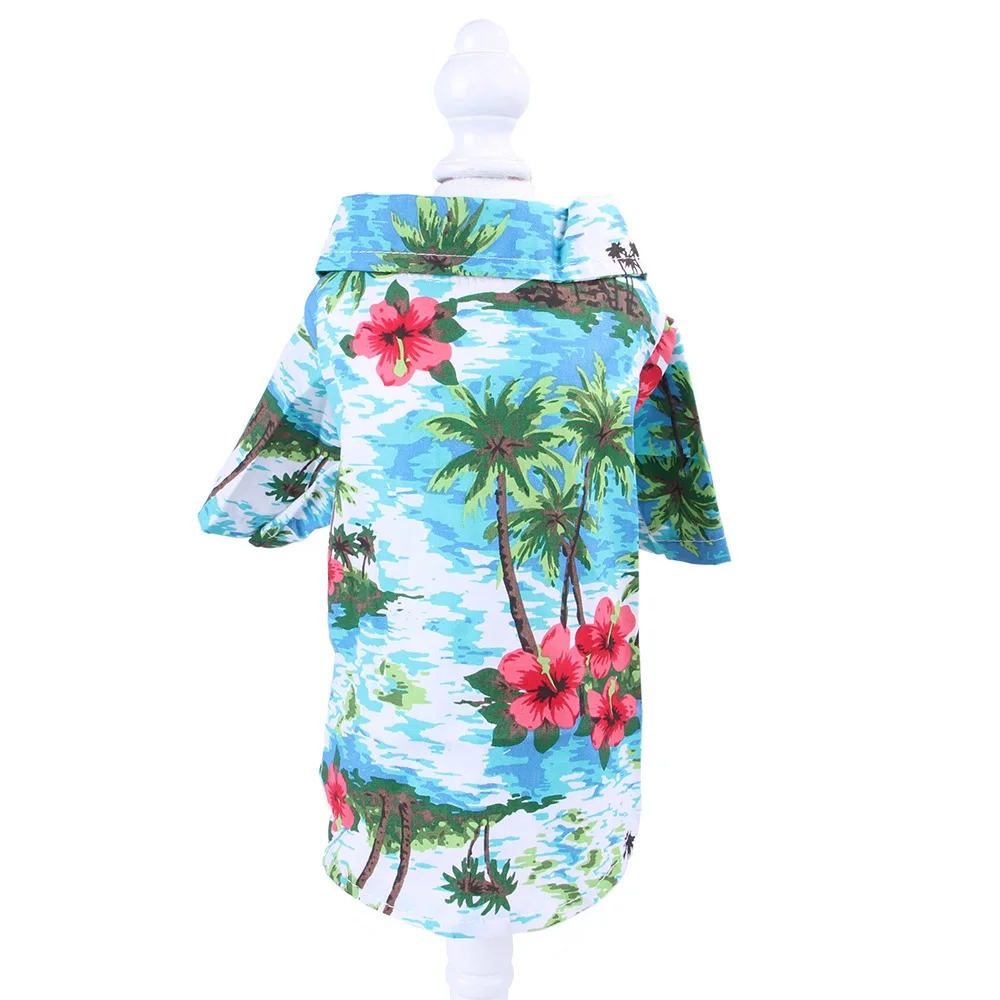 Pet clothing spring and summer Hawaiian print shirt small and medium sized Teddy Shiba pet clothing
Pet clothing spring and summer Hawaiian print shirt small and medium sized Teddy Shiba pet clothing